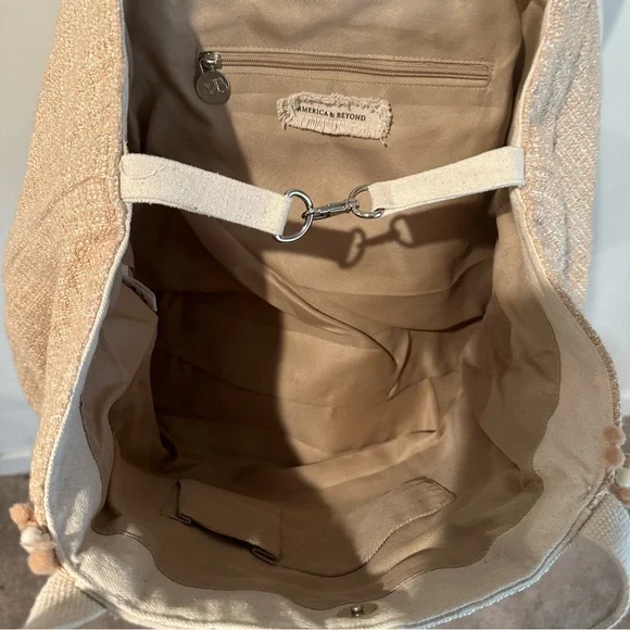 America & Beyond “The Wild Nights” Embellished Tote Bag - Picture 4 of 4